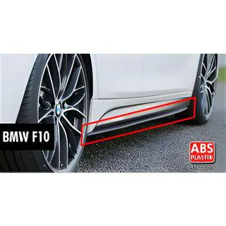Накладки на пороги DPT V-2 (під M-Sport/M5 пороги, чорний глянець)