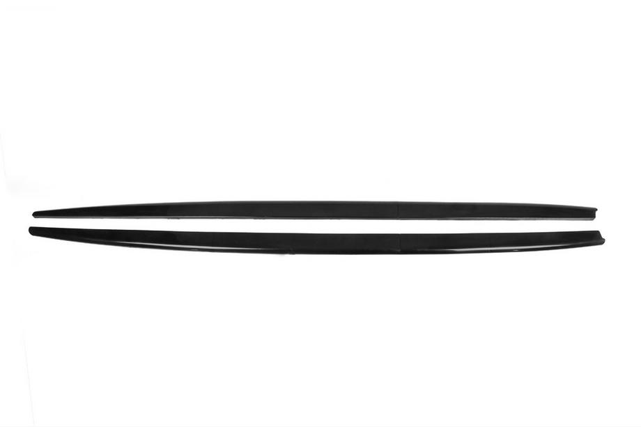 BMW 5 серія F10/F11 2010-2016 рр. Накладки на пороги DPT V-2 (під M-Sport/M5 пороги, чорний глянець) Фото 2