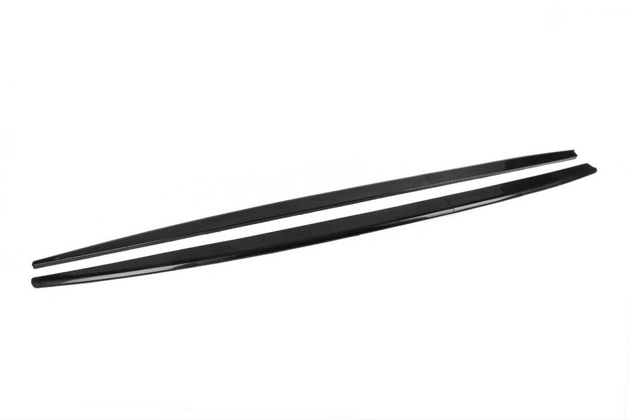 BMW 5 серія F10/F11 2010-2016 рр. Накладки на пороги DPT V-2 (під M-Sport/M5 пороги, чорний глянець) Фото 8