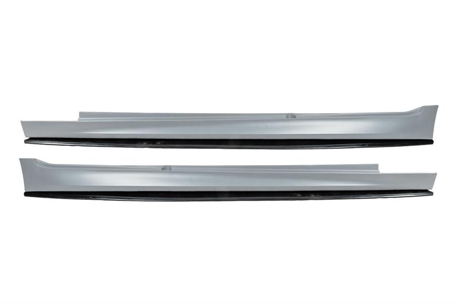 BMW 5 серія F10/F11 2010-2016 рр. Накладки на пороги DPT V-2 (під M-Sport/M5 пороги, чорний глянець) Фото 5