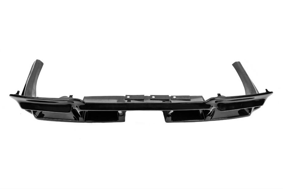 BMW 5 серія F10/F11 2010-2016 рр. Задній дифузор DPT V-1 (для M-Performance, чорний глянець) Фото 8