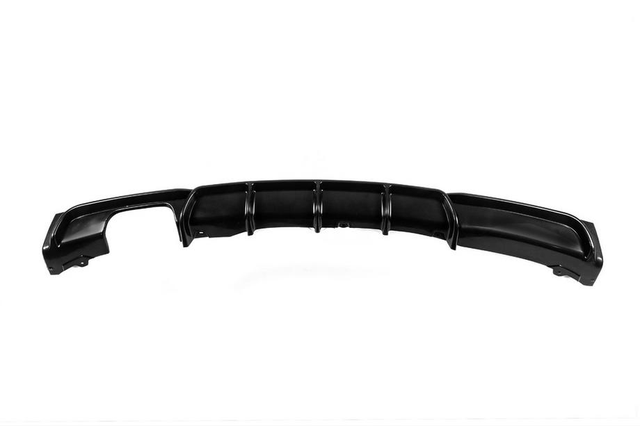 BMW 3 серія F30/F31 2012-2019 рр. Задній дифузор DPT V-1 (для M Performance, чорний глянець) Фото 2