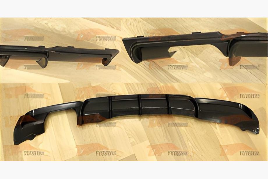 BMW 3 серія F30/F31 2012-2019 рр. Задній дифузор DPT V-1 (для M Performance, чорний глянець) Фото 5