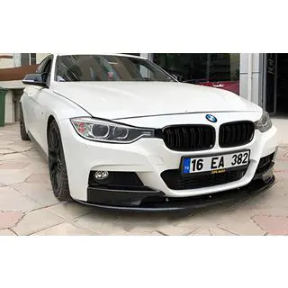 Накладка на передній бампер DPT Lip (для M-Performance, чорний глянець)