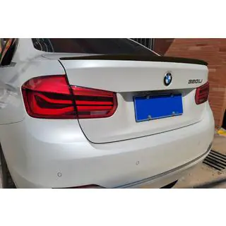 Спойлер M3-Style (для F30/F80, чорний глянець) фото 1