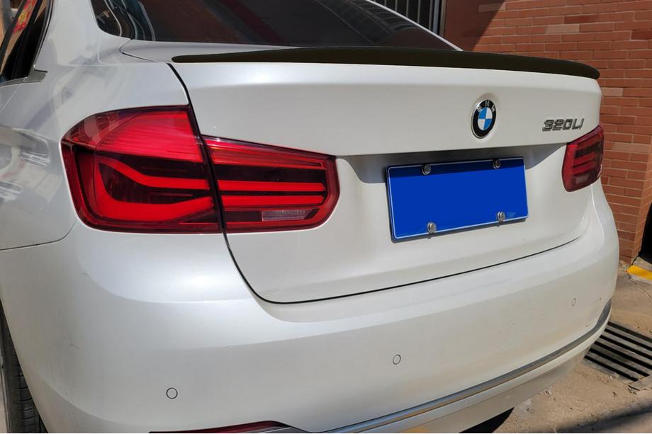 BMW 3 серія F30/F31 2012-2019 рр. Спойлер M3-Style (для F30/F80, чорний глянець) Image