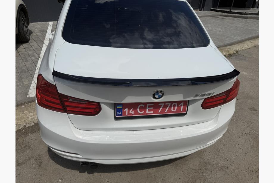 BMW 3 серія F30/F31 2012-2019 рр. Спойлер M4-Style (для F30/F80, під фарбування) Фото 2