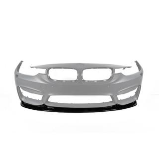 Накладка на передній бампер DPT Lip V-2 (Для M3, чорний глянець) BMW 3 серія F30/F31 2012-2019 рр. фото 2