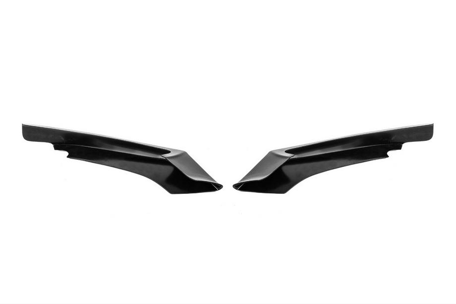 BMW 4 серія F32/F33/F36 2012-2020 рр. Накладка на передній бампер DPT Flap V-1 (для M-Technic, чорний глянець) Фото 8
