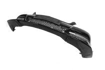 Mercedes C-class W204 2007-2015 рр. Накладка на передній бампер DPT V1 (2011-2015, чорний глянець) фото 17