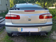 Універсальний задній дифузор DPT V-2 (ABS) (чорний глянець) фото 5