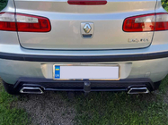 Універсальний задній дифузор DPT V-2 (ABS) (чорний глянець) фото 4