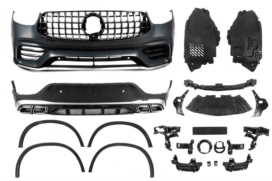 Mercedes GLC coupe C253 2016-2023 рр. Комплект обвісів 2020-2022 (GLC63 AMG) Фото 1