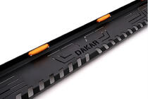 Mitsubishi L200 2015-2024 рр. Бокові пороги Dakar V1 з LED (2019+, 2 шт, метал) фото 2