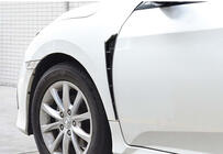 Універсальні бокові зябра DPT V-1 (ABS) (2шт) (чорний глянець) фото 2