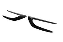 Універсальні бокові зябра DPT V-2 (ABS) (2шт) (чорний глянець) фото 2