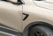 Універсальні бокові зябра DPT V-3 (ABS) (2шт) (чорний глянець) фото 5