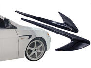 Універсальні бокові зябра DPT V-4 (ABS) (2шт) (чорний глянець) фото 7