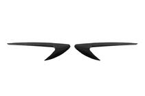 Універсальні бокові зябра DPT V-4 (ABS) (2шт) (чорний глянець) фото 4