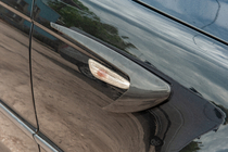 Універсальні бокові зябра DPT V-4 (ABS) (2шт) (чорний глянець) фото 2