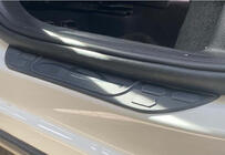 Універсальні накладки на пороги DPT (ABS) (4шт) (чорний мат) фото 5