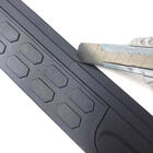 Універсальні накладки на пороги DPT (ABS) (4шт) (чорний мат) фото 11