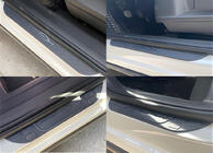 Універсальні накладки на пороги DPT (ABS) (4шт) (чорний мат) фото 3