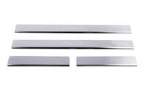 Mazda 6 2008-2012 рр. Накладка на пороги Carmos (4 шт, нерж) V-2 фото 1