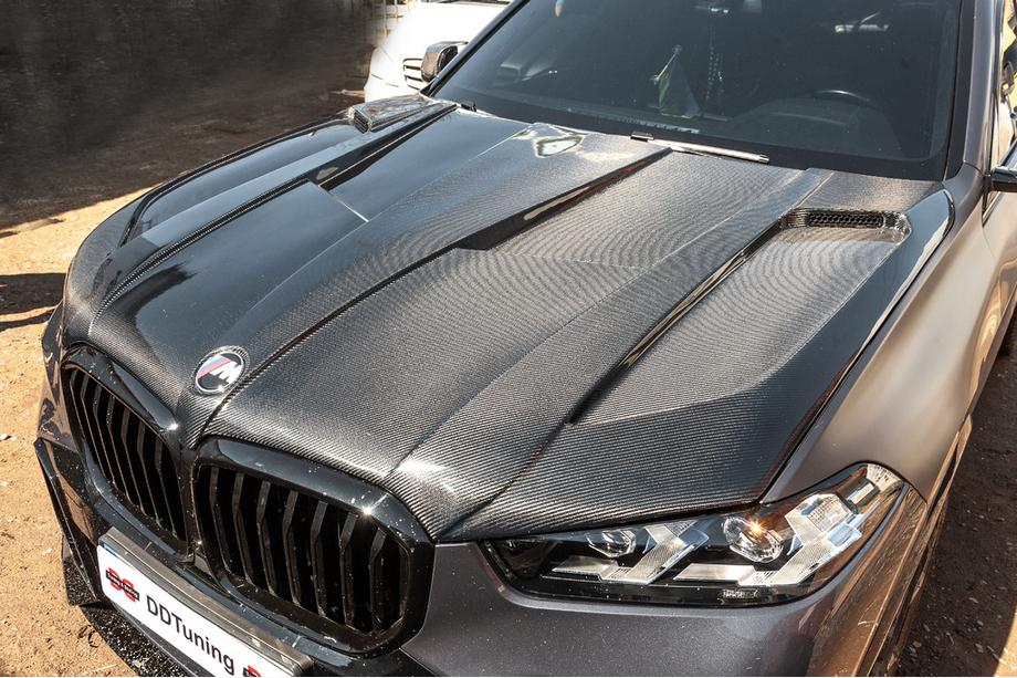 BMW X5 G05 2019-2026 рр. Карбоновий капот V2 (G05/F95)
