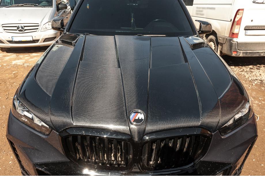 BMW X5 G05 2019-2026 рр. Карбоновий капот V2 (G05/F95) Фото 2
