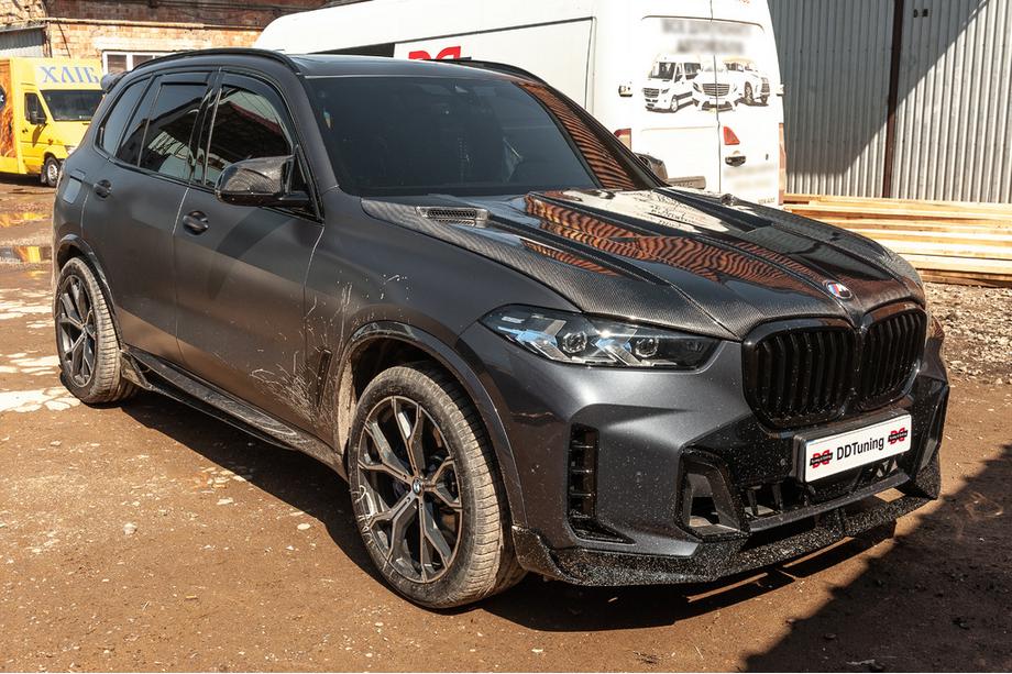 BMW X5 G05 2019-2026 рр. Карбоновий капот V2 (G05/F95) Фото 8