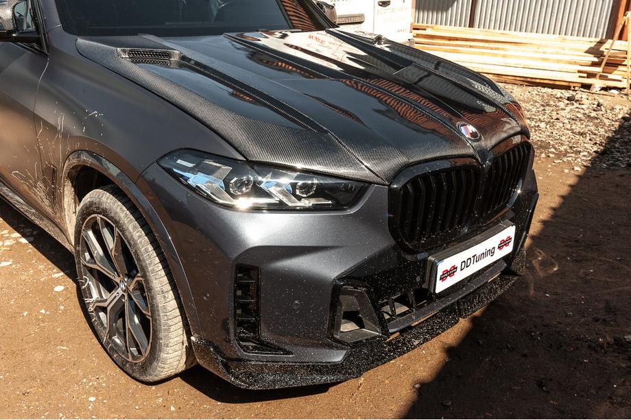BMW X5 G05 2019-2026 рр. Карбоновий капот V2 (G05/F95) Фото 5