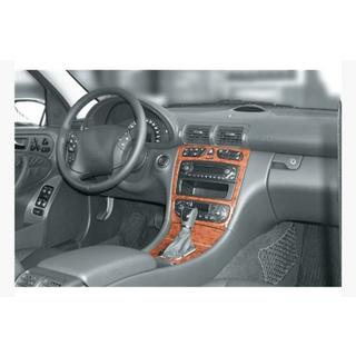 Накладки на панель Mercedes C-class W203 2000-2007 рр. фото 3