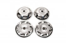 Mercedes Sprinter W907/W910 2018- рр. Ковпаки з нержавійки ОЕМ (2 катковий, 4 шт) фото 1