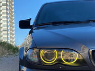 BMW 3 серія E46 1998-2006 рр. Накладки на дзеркала M-Look (для SD/SW/Compact, 2 шт) фото 12