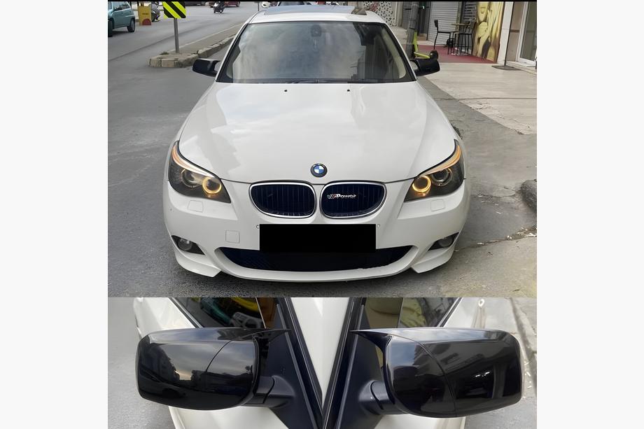 BMW 5 серія E60/E61 2003-2010 рр. Накладки на дзеркала M-Look (2007-2010, 2 шт) Фото 5