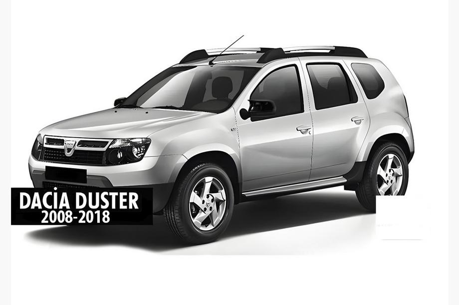 Dacia Duster 2008-2018 рр. Накладки на дзеркала BMW-Style (2 шт) V-1 Фото 6