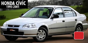 Honda Civic 1995-2001 рр. Накладки на дзеркала BMW-Style (2 шт) фото 7