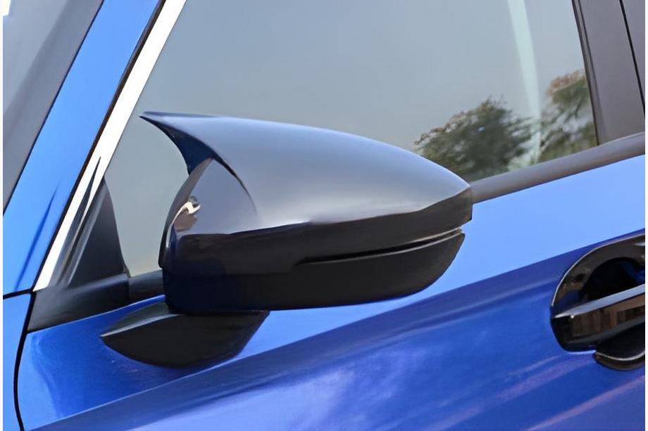 Honda Civic Sedan 2021- рр. Накладки на дзеркала BMW-Style (2 шт) Image