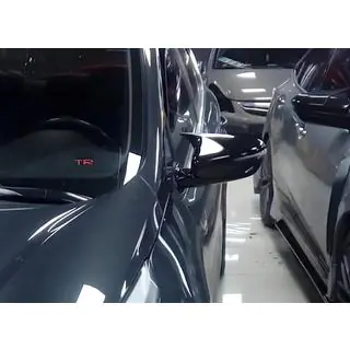 Накладки на дзеркала BMW-Style (2 шт) Kia Ceed 2012-2018 рр. фото 1
