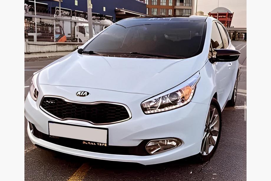 Kia Ceed 2012-2018 рр. Накладки на дзеркала BMW-Style (2 шт) Фото 7