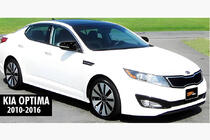 Kia Optima 2010-2016 рр. Накладки на дзеркала BMW-Style (2 шт) фото 5