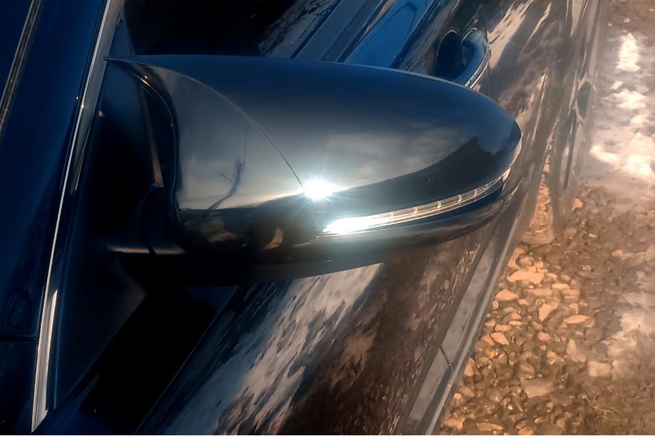 Kia Optima 2010-2016 рр. Накладки на дзеркала BMW-Style (2 шт)