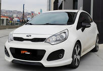 Kia Rio 2012-2017 рр. Накладки на дзеркала BMW-Style (З поворотом, 2 шт) фото 8