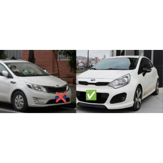 Накладки на дзеркала BMW-Style (З поворотом, 2 шт) Kia Rio 2012-2017 рр. фото 2