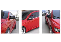 Mitsubishi Lancer X 2008- рр. Накладки на дзеркала BMW-Style (2 шт) фото 2