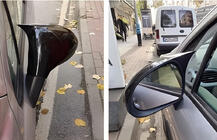 Peugeot 308 2007-2013 рр. Накладки на дзеркала BMW-Style (2 шт) фото 2