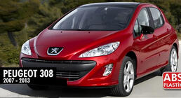 Peugeot 308 2007-2013 рр. Накладки на дзеркала BMW-Style (2 шт) фото 8