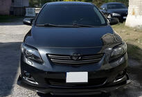 Toyota Corolla 2007-2013 рр. Накладки на дзеркала BMW-Style (Без поворота, 2 шт) фото 1