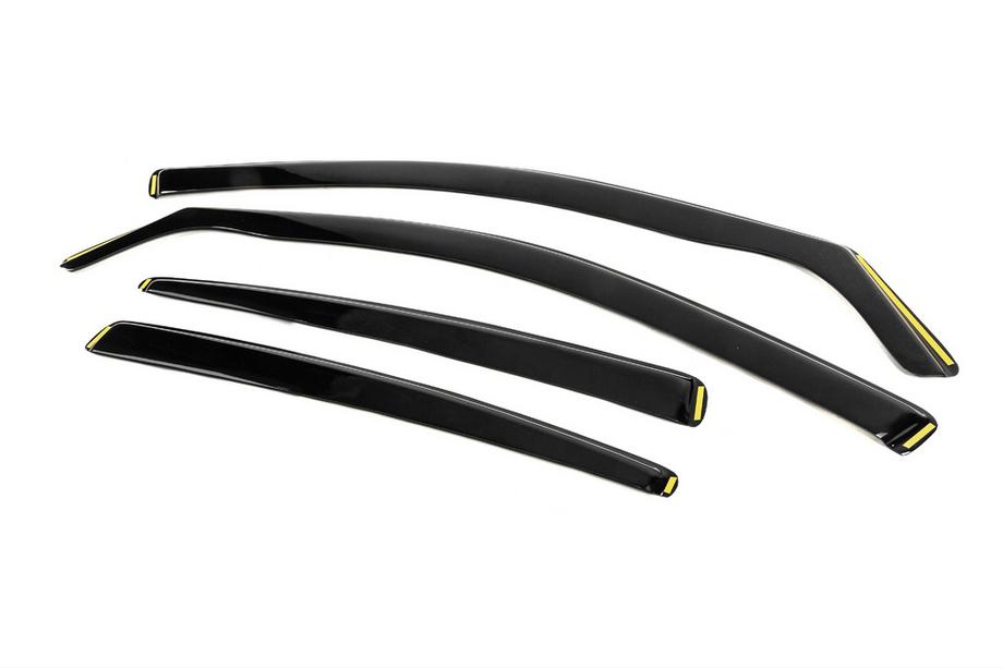 Volkswagen Passat B8 2015-2023 рр. Вітровики вставні (SD, 4 шт, Esa) Image